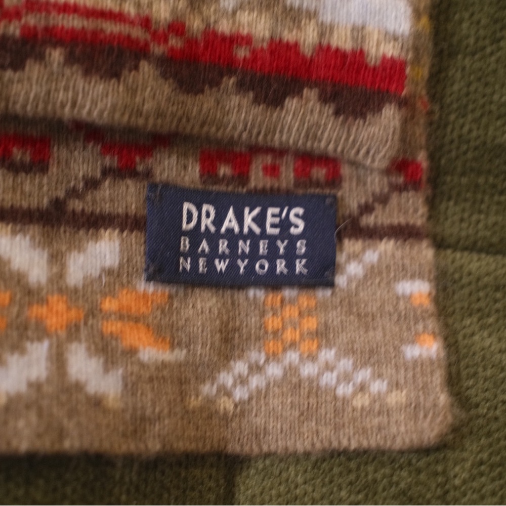 Drake’s Lambswool Scarf - Luxury Scarf - Barney’s